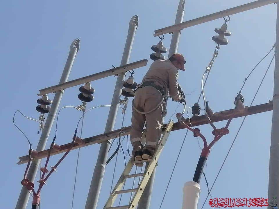 صورة من مقال: ذي قار: انقطاع الكهرباء عن مناطق في الشامية غدا بسبب أعمال صيانة لمدة 6 ساعات